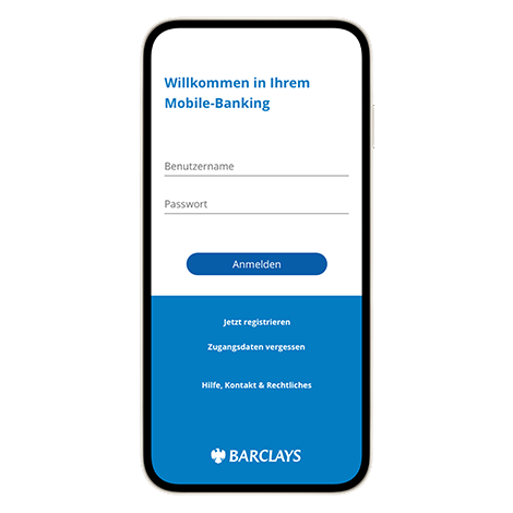 Login Mobile-Banking - Appscreen